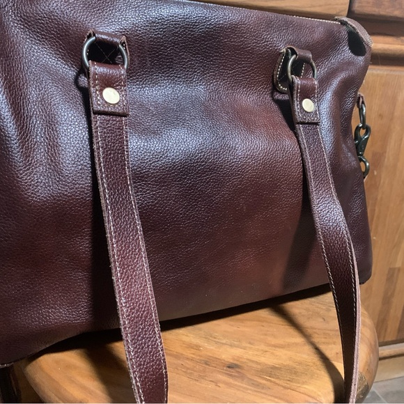 Myra, Brown and Tan Fringe Women's Bag - Picture 9 of 10